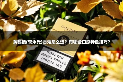 黄鹤楼(软永光)香烟怎么选？有哪些口感特色技巧？
